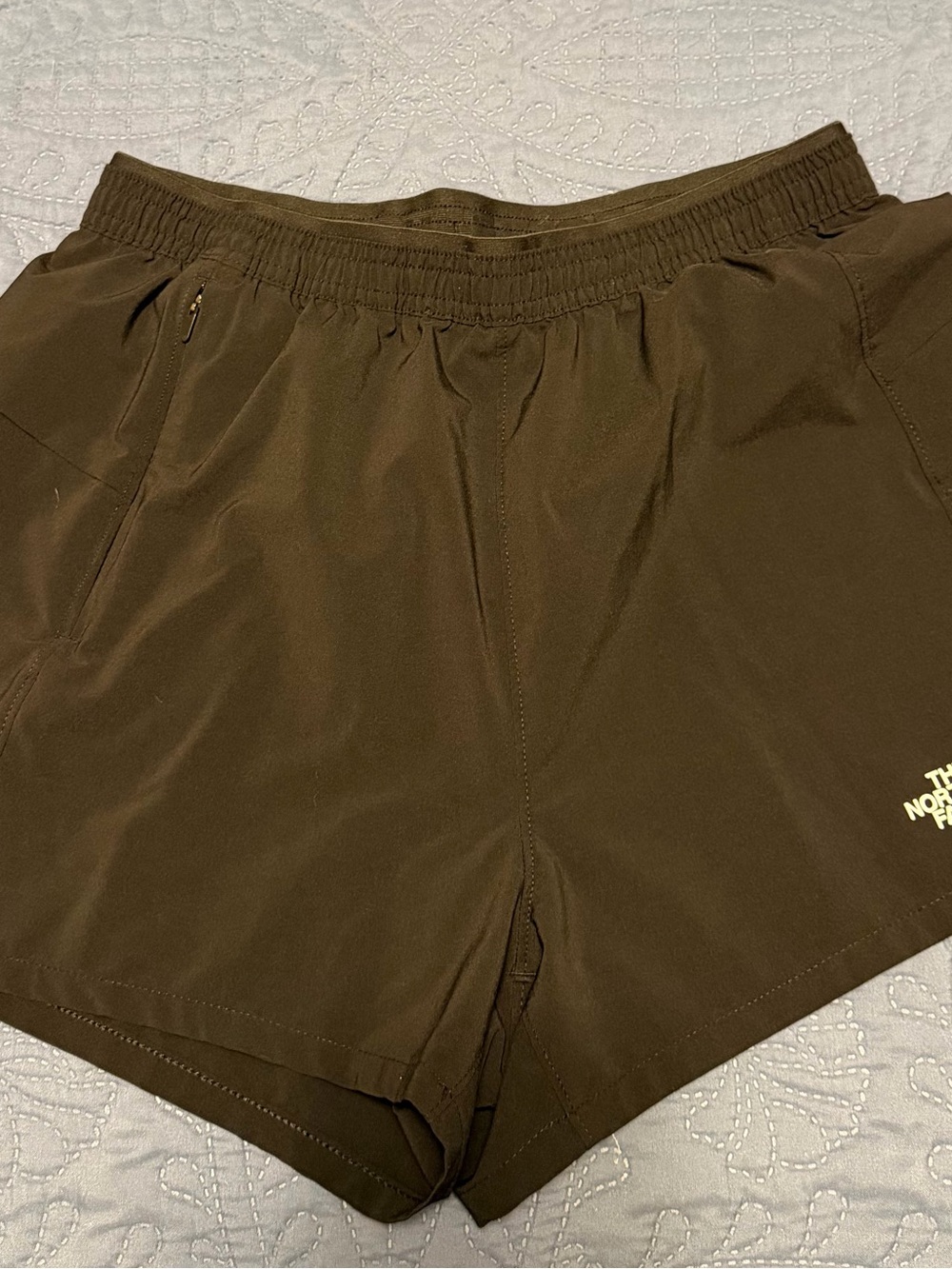 The North Face Brown Athletic Running Shorts